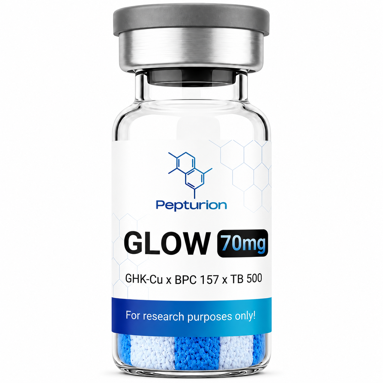 GLOW (GHK-Cu + TB-500 + BPC-157 Blend)